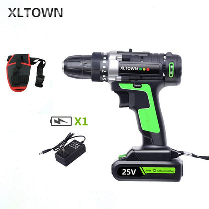 Cacciavite elettrico XLTOWN 25V ricaricabile con batteria al litio, cacciavite elettrico, trapano cordless per la casa, attrezzi elettrici per la casa